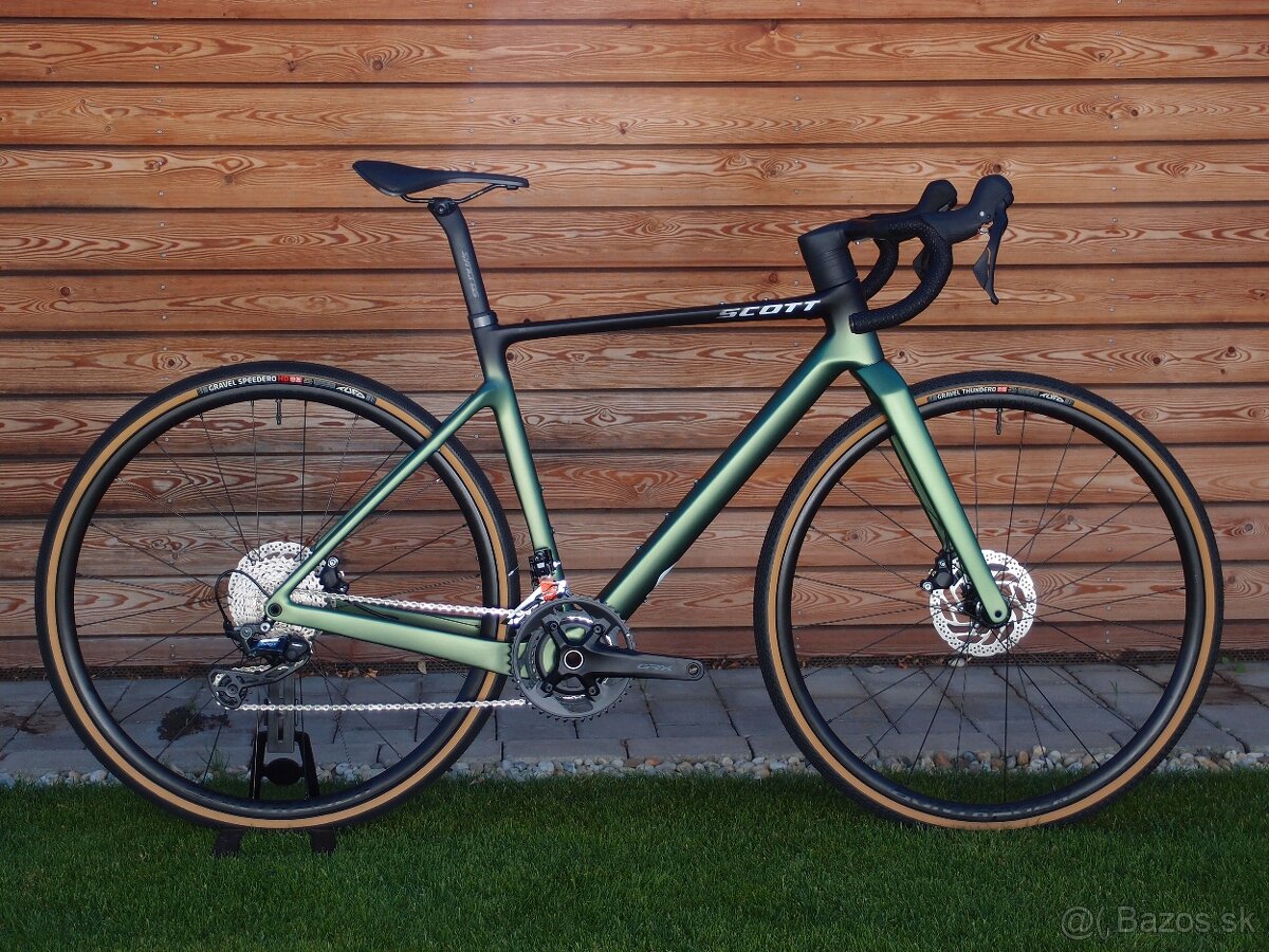 carbon Scott Adict Gravel 30, S/52, (cca. 168-178cm), 8,7kg