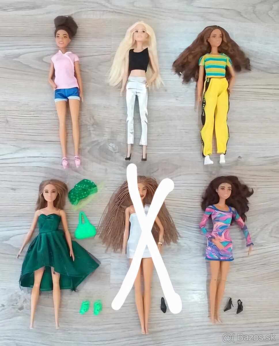 Nové bábiky Barbie modelky