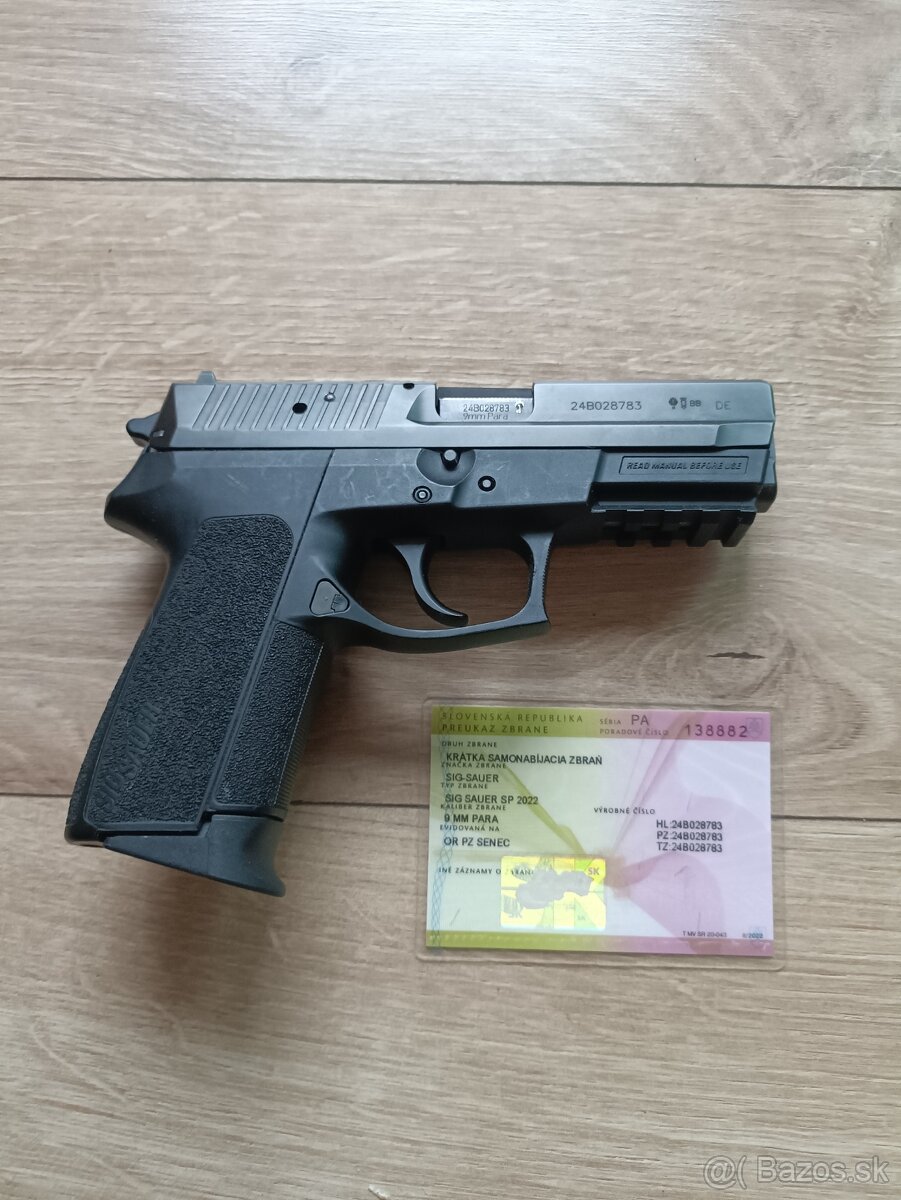 Predám SigSauer Sp2022