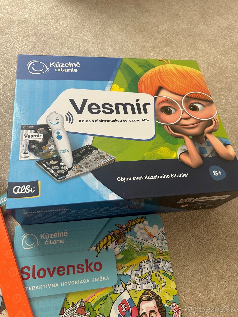 Kúzelné čítanie, elektronická ceruzka albi