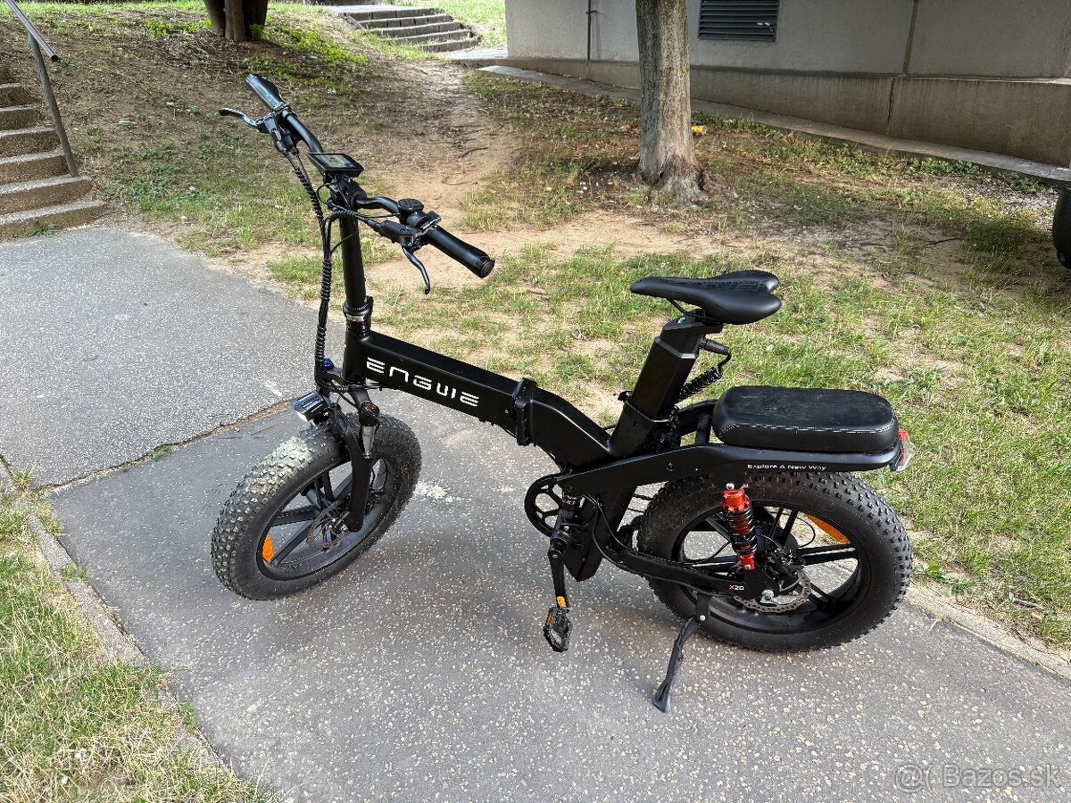 Predám elektrobicykel Engwe X20 – ako nový, len 198 km