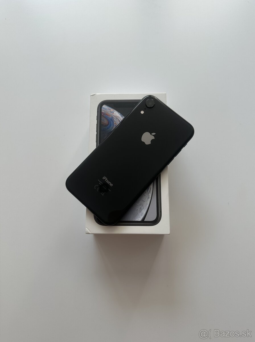 iPhone XR 64GB Black (100% Batéria) + DARČEK