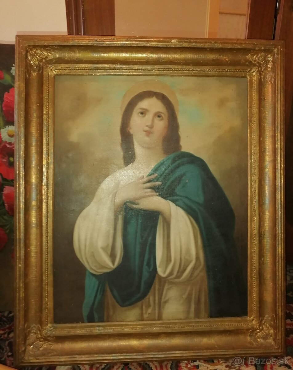 Starožitný obraz.