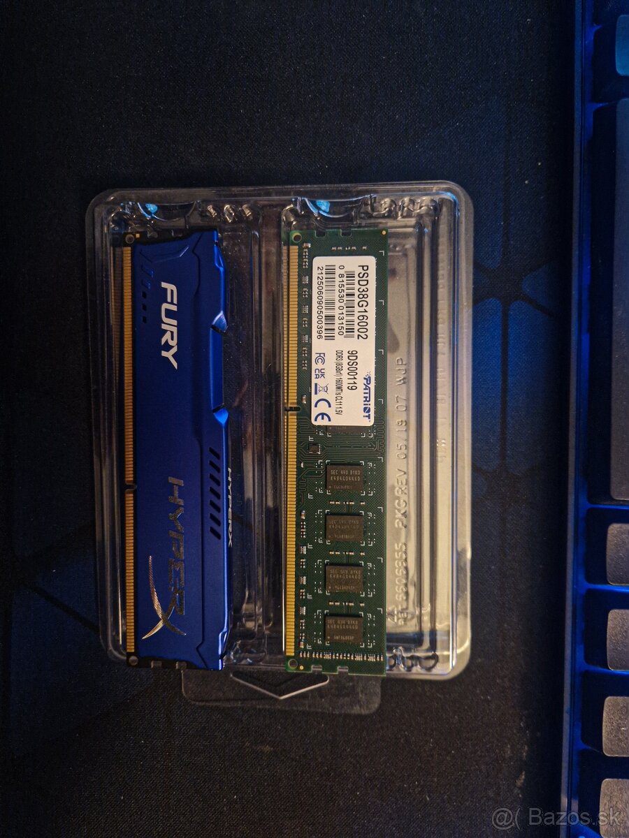 Ramky 2x 8gb