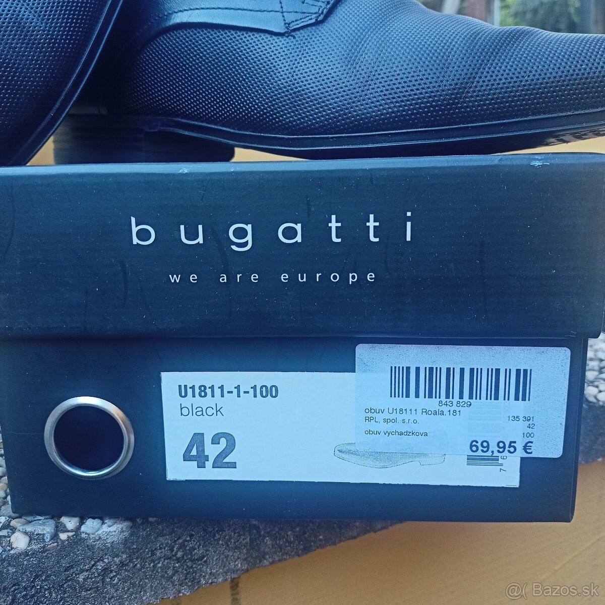 Spoločenské topánky "BUGATTI"