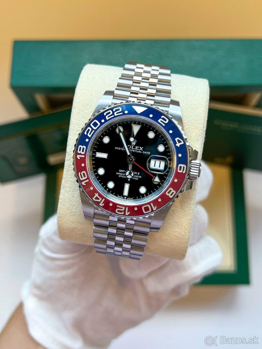 Predám nové 8/2025 Rolex GMT-Master II "Pepsi" Jubilee