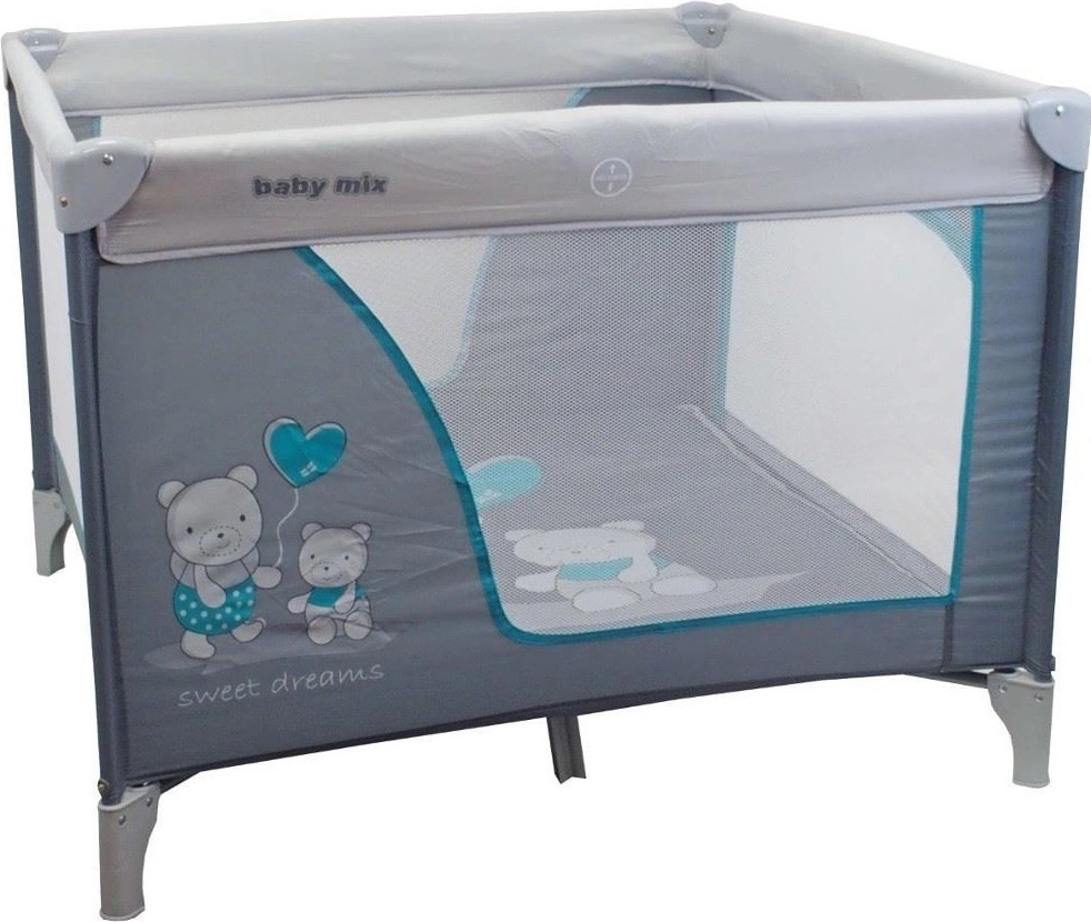 Ohrádka šedá baby mix