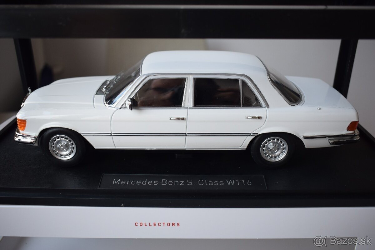 predam 1:18 Mercedes-Benz S-class 450 SEL 6.9 1975 biela