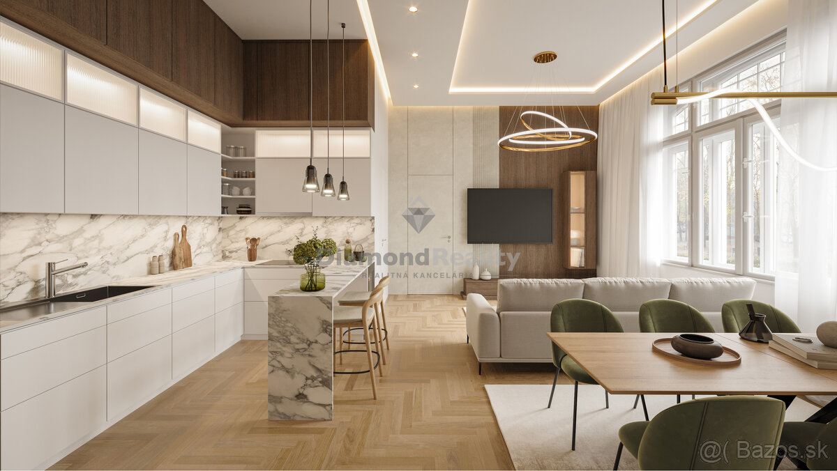 REZIDENCIA MOYZESOVA | 3 IZBOVÝ BYT DOKONČENÝ V ŠTANDARDE | 