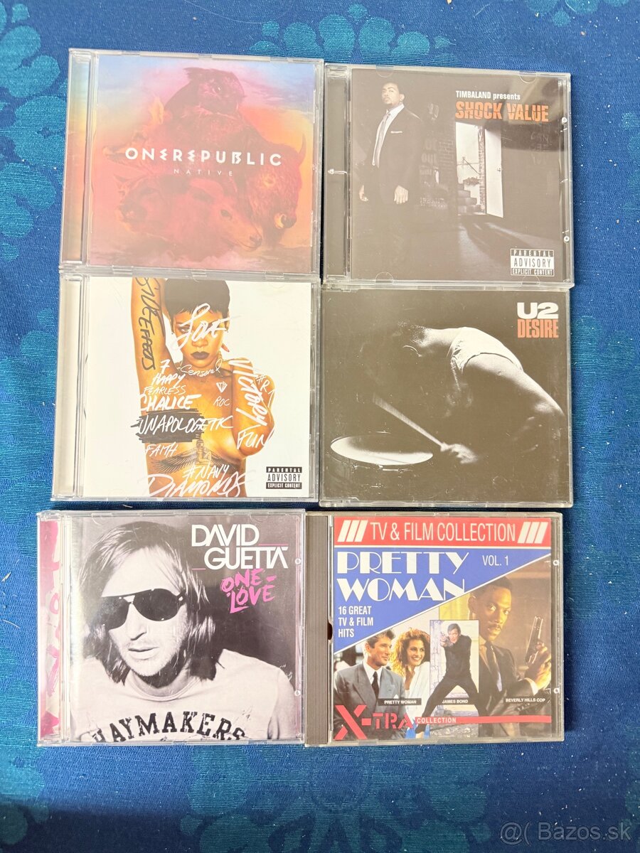 State CD albumy, Rihanna,,DavidGuetta,Onerepublic,