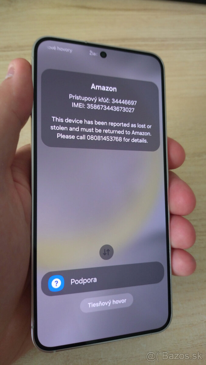 Predám Samsung S24, 128gb - Gray (zablokovaný)