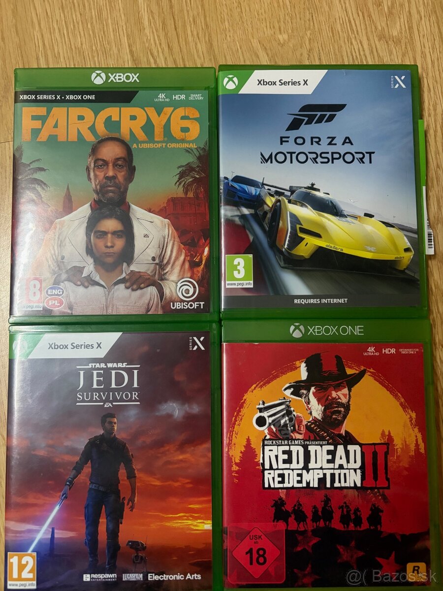 Predám hry na XBOX