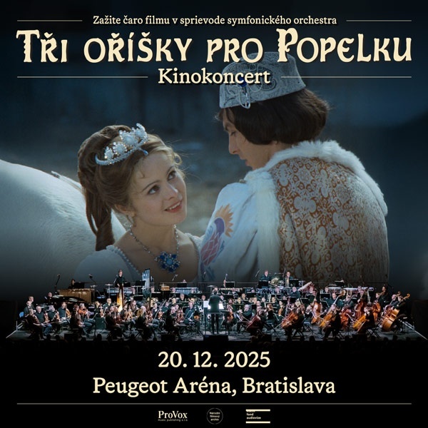 Kinokoncert Tři oříšky pro Popelku