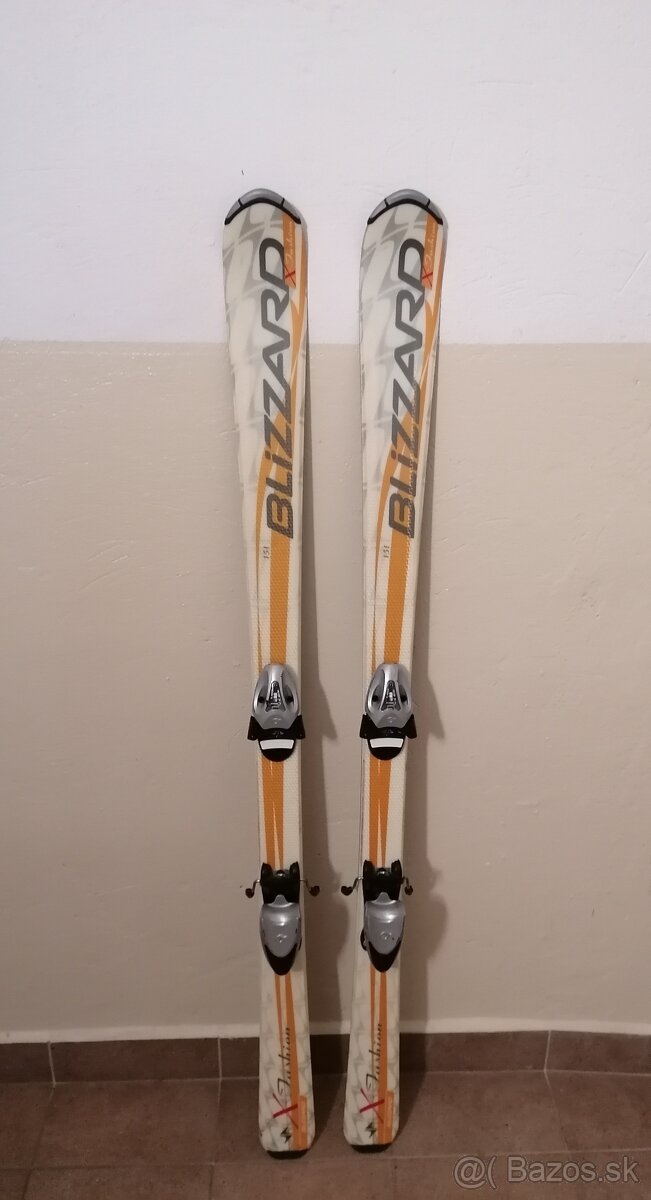 Lyže Blizzard 151cm + lyžiarky