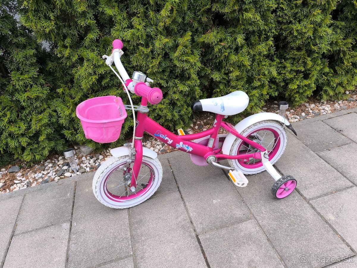 Detský dievčenský bicykel