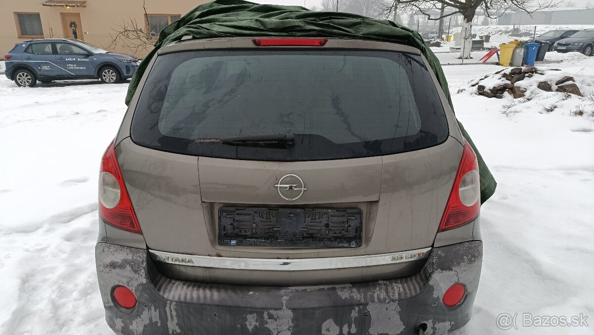 Opel Antara - zadné kufrové dvere