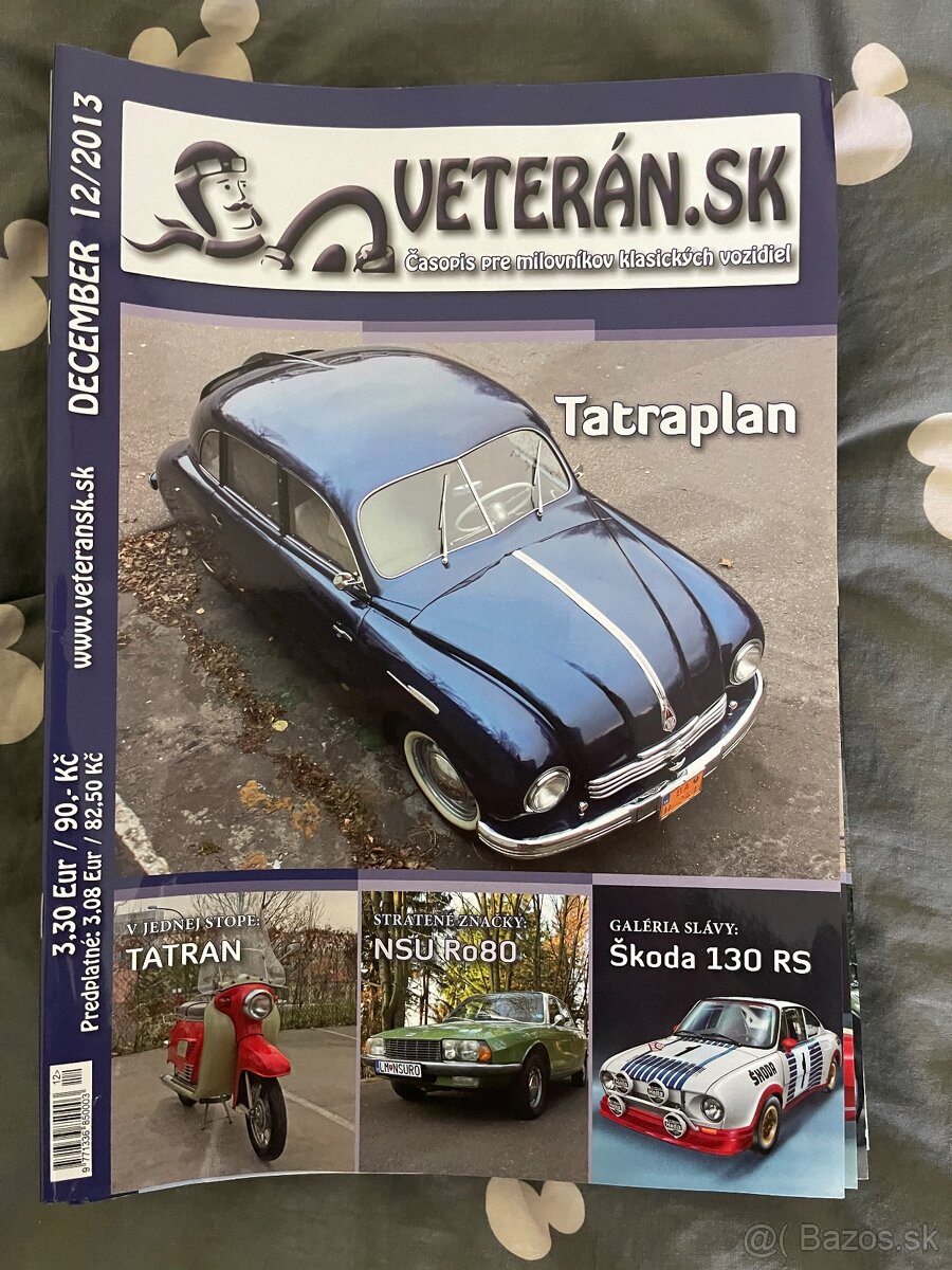 Časopis VETERÁN.SK ročník 2013