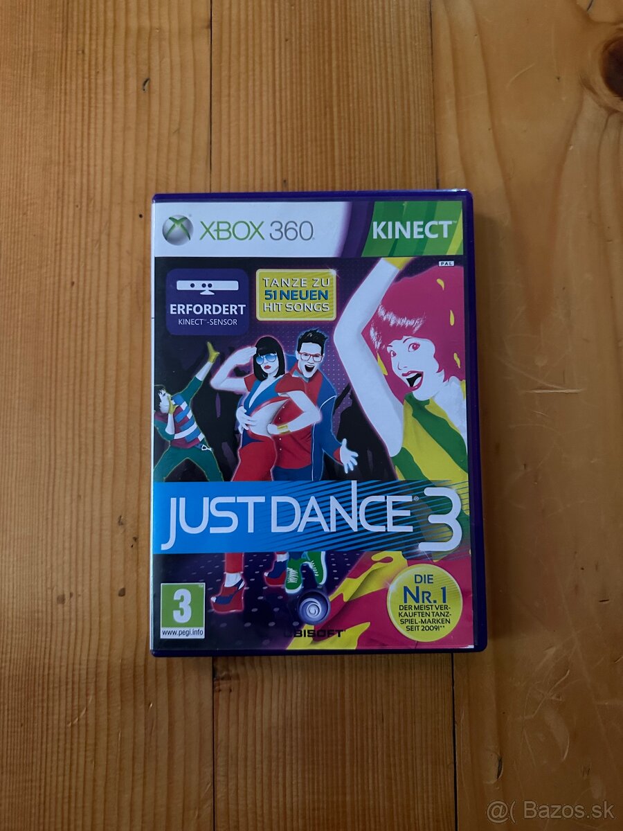 Predám Kinect na Xbox 360 + Kinect hry