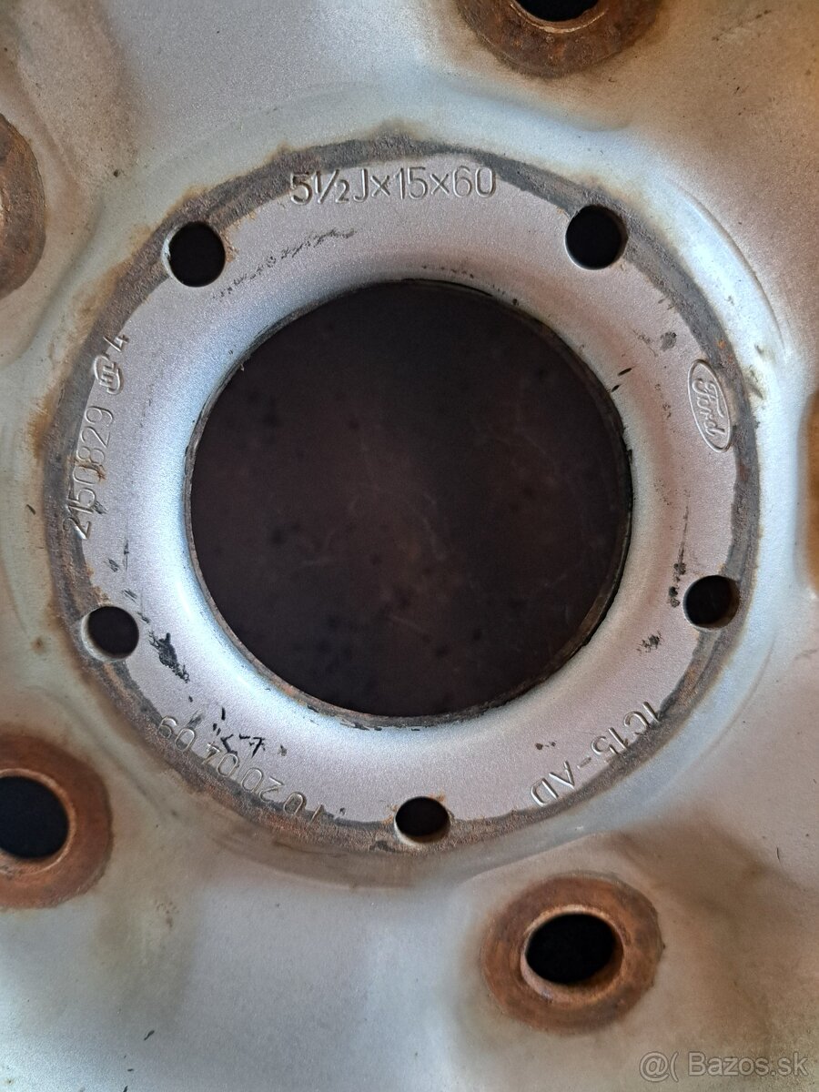 Letné pneu. na oceĺovych diskoch ford, 195/70R15C
