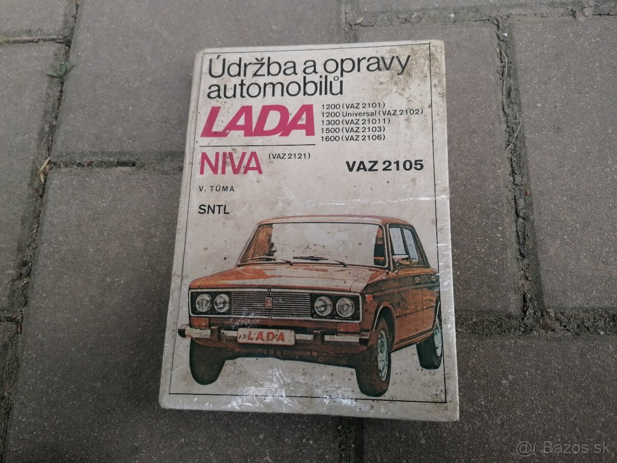 Predám kniha Údržba a opravy Lada 1200, 1300, 1500, 1600