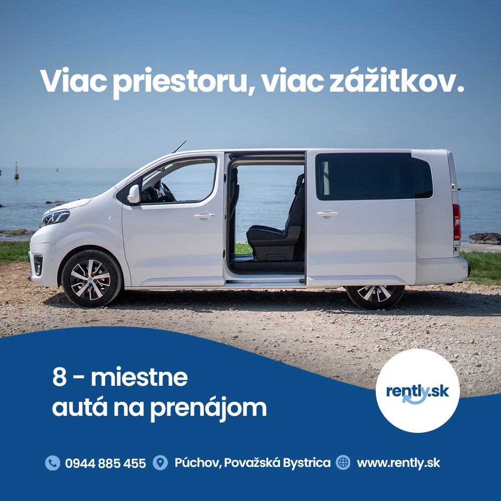 8 miestne auto na prenájom