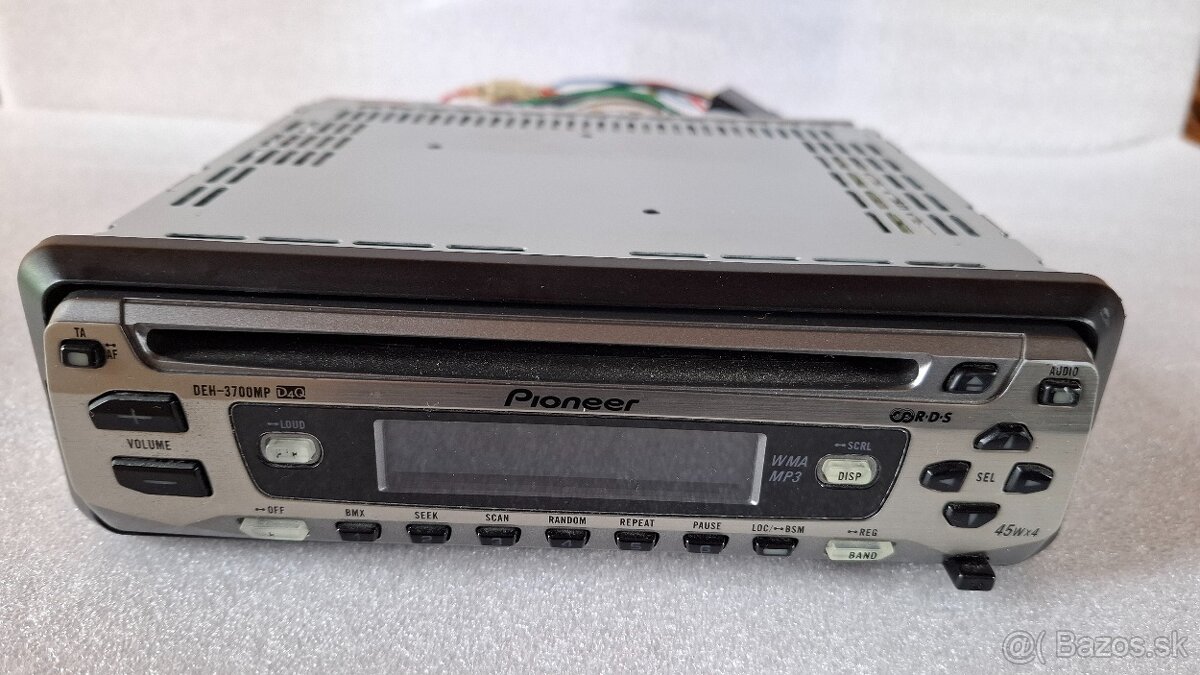 Predám 1 DIN autorádio PIONIEER DEH 3700 MP