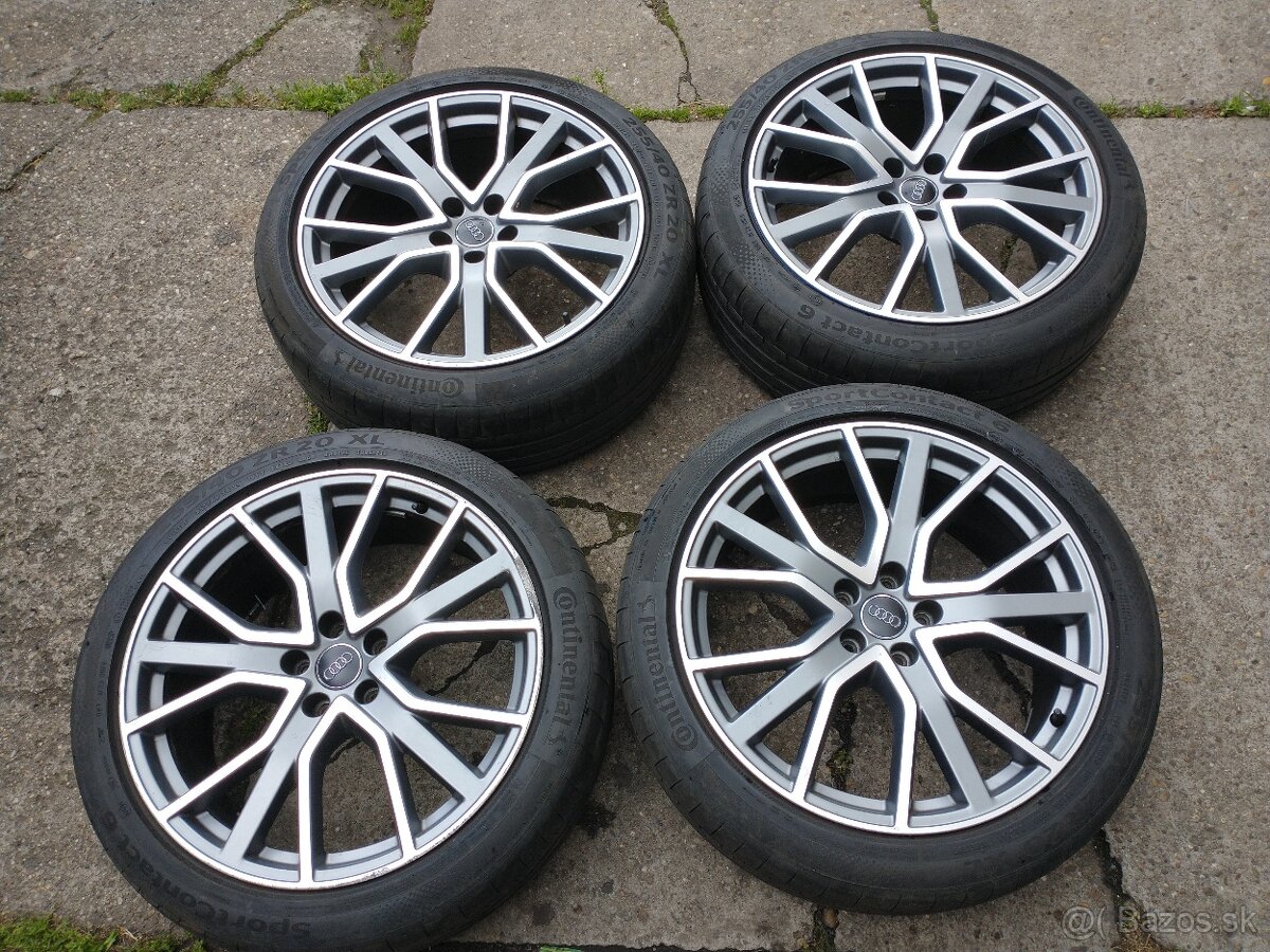Predam original r20 audi sport na a6 255/40 zr20