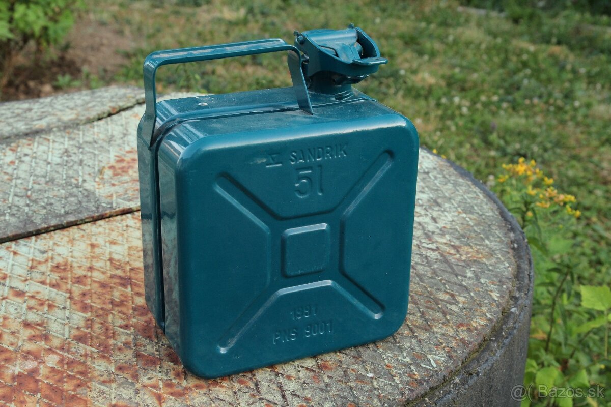 5L kanister SANDRIK 1991