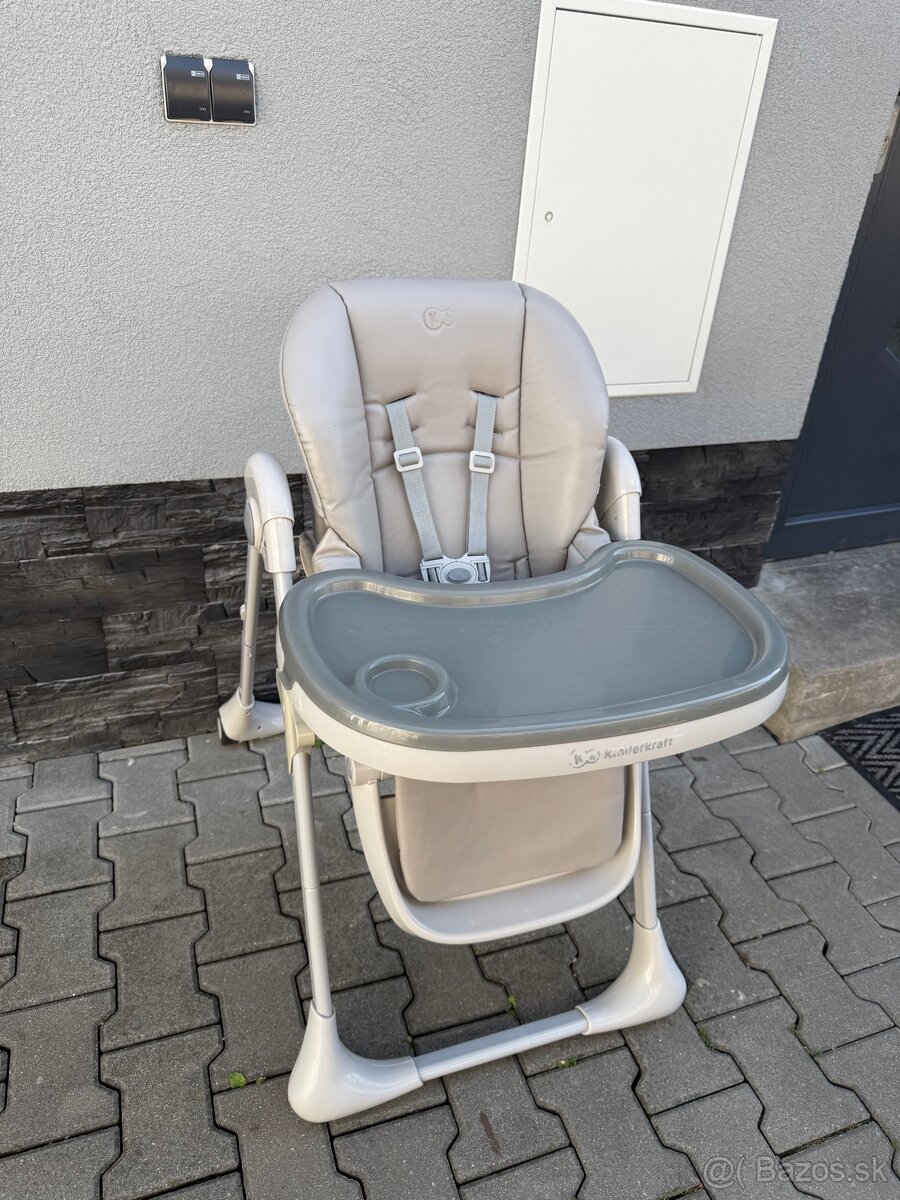 Kinderkraft YUMMY grey detská stolička