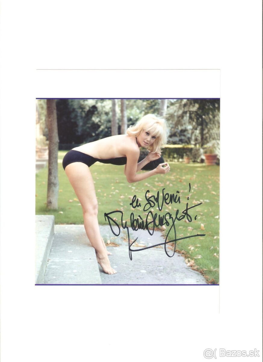 Autogram Mylene Demongeot