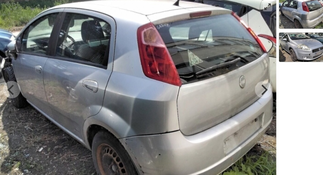 FIAT GRANDE PUNTO 1.3 JTD 2007 predám TRYSKY 0445110183, mot