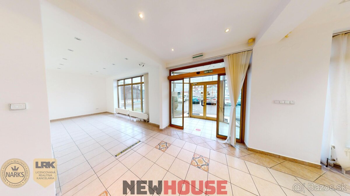 Na prenájom reprezentatívny obchodný priestor o výmere 380 m