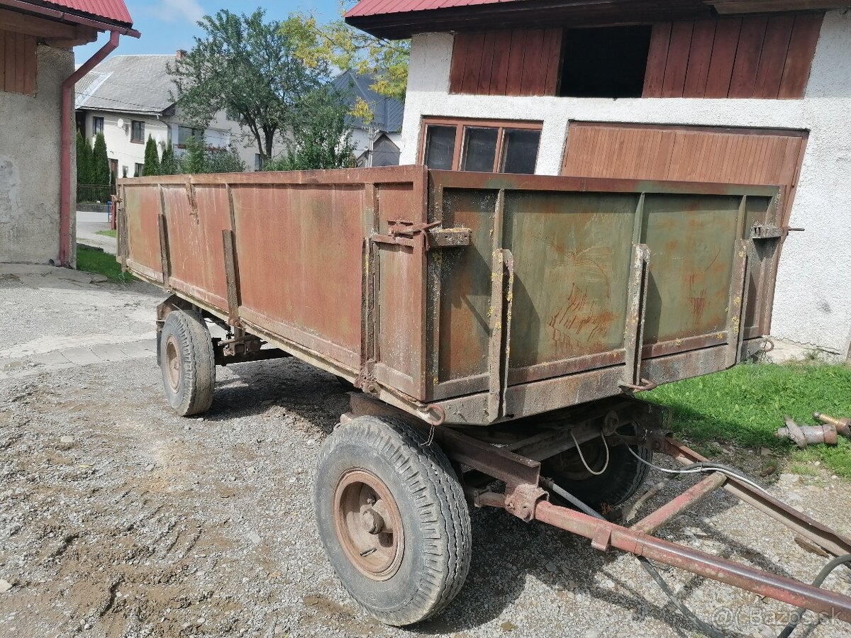 Predám plechové bočnice na 5t vlečku