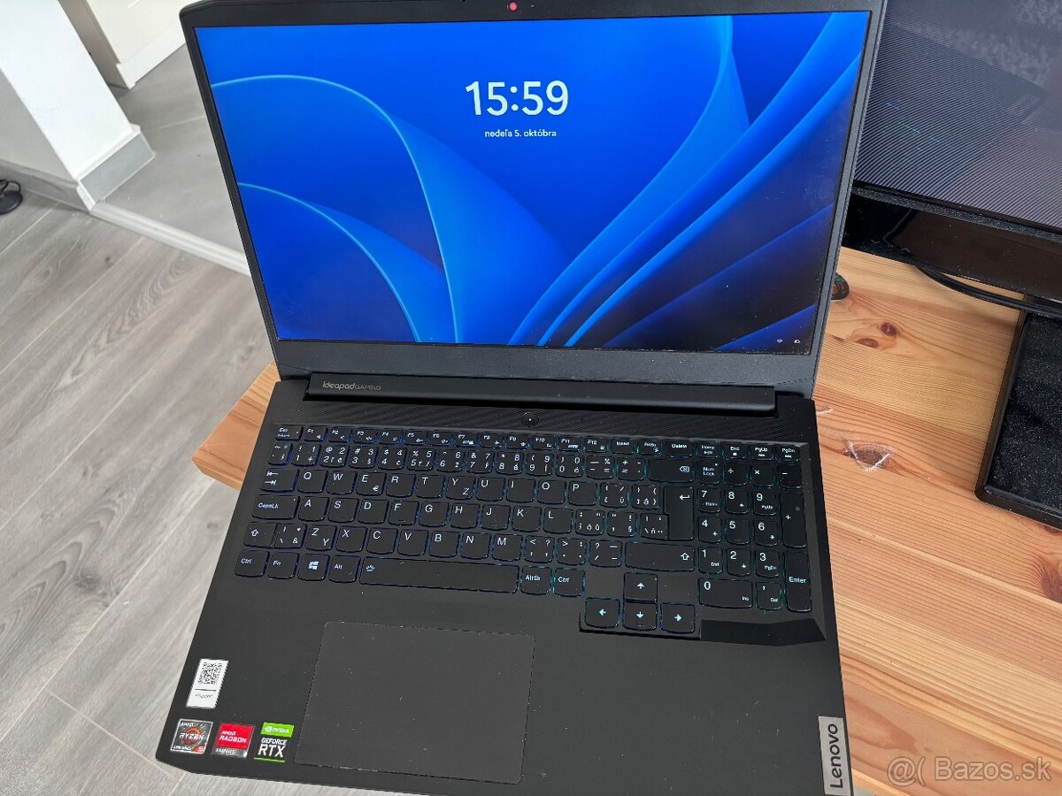 Lenovo IdeaPad Gaming 3 15ACH6 - Ryzen 5 / RTX 3050