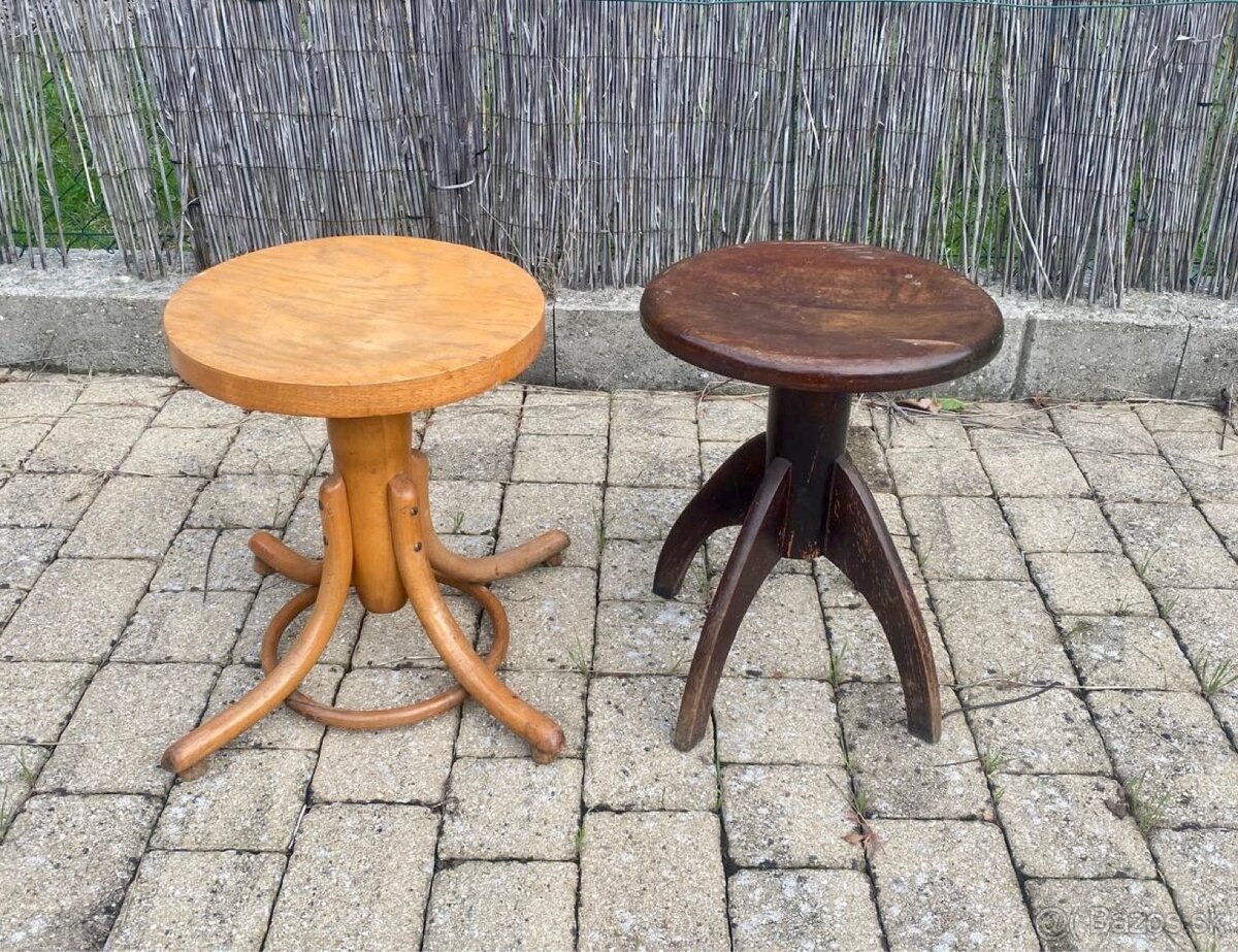 Stolicky ku klaviru true vintage