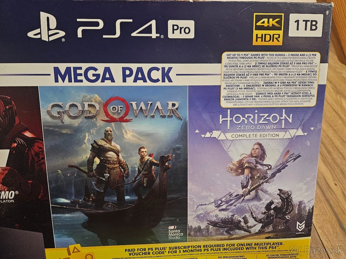 Predám playstation 4 pro 1TB
