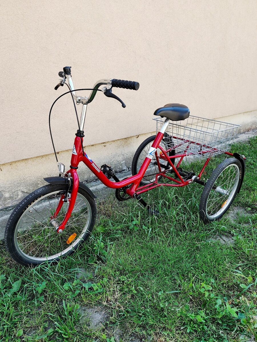 Trojkolesový bicykel trojkolka