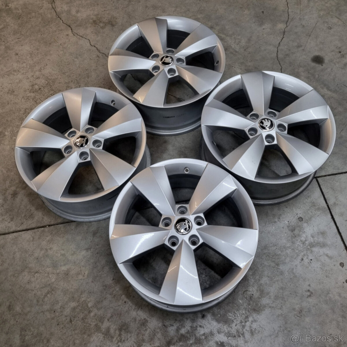 Hliníkové Škoda disky 5x112 R17 6,5J ET38