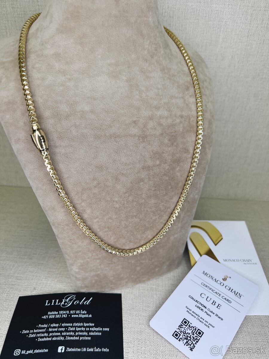 zlata retiazka 14k 28.26g NOVÁ PUNCOVANÁ