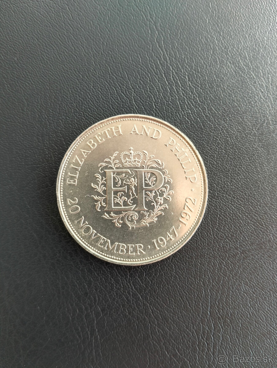 25 pence 1972 Velka Britania