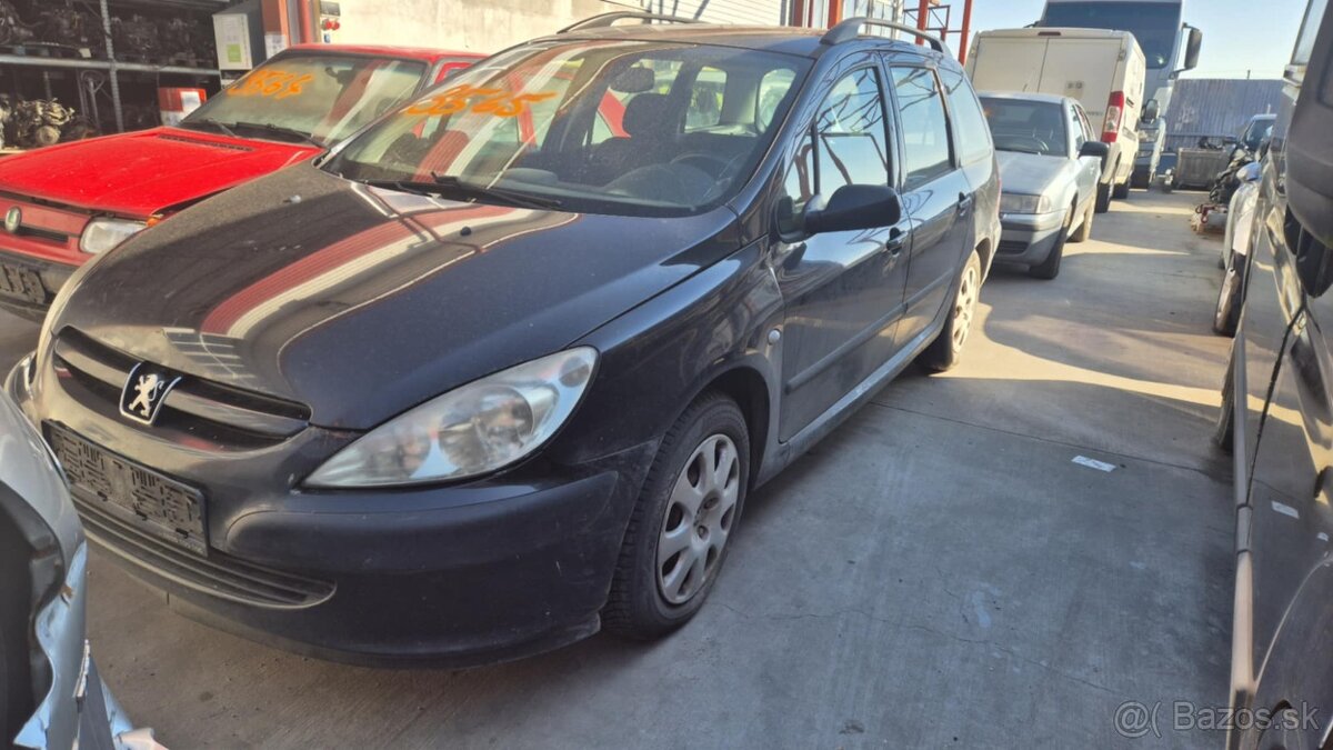 Peugeot 307 1,6HDI 80kw kód motora: 9HZ