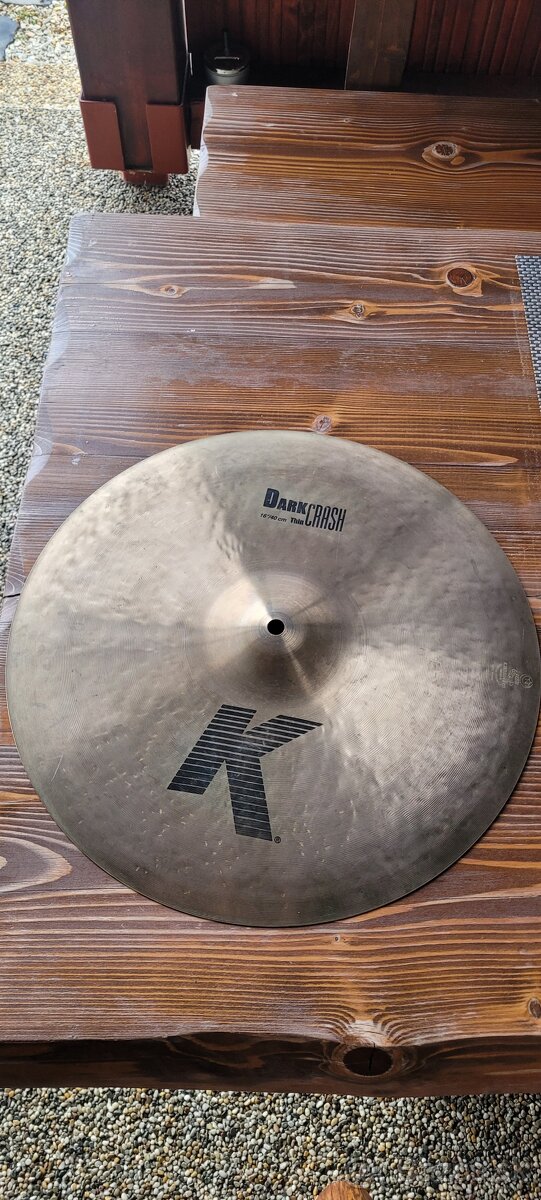 Predam Zildjian K dark crash Thin 16"