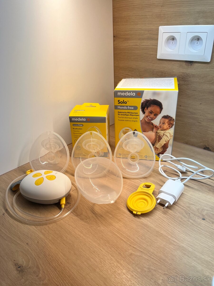 Medela Solo Hands-free odsávačka mlieka + nástavce