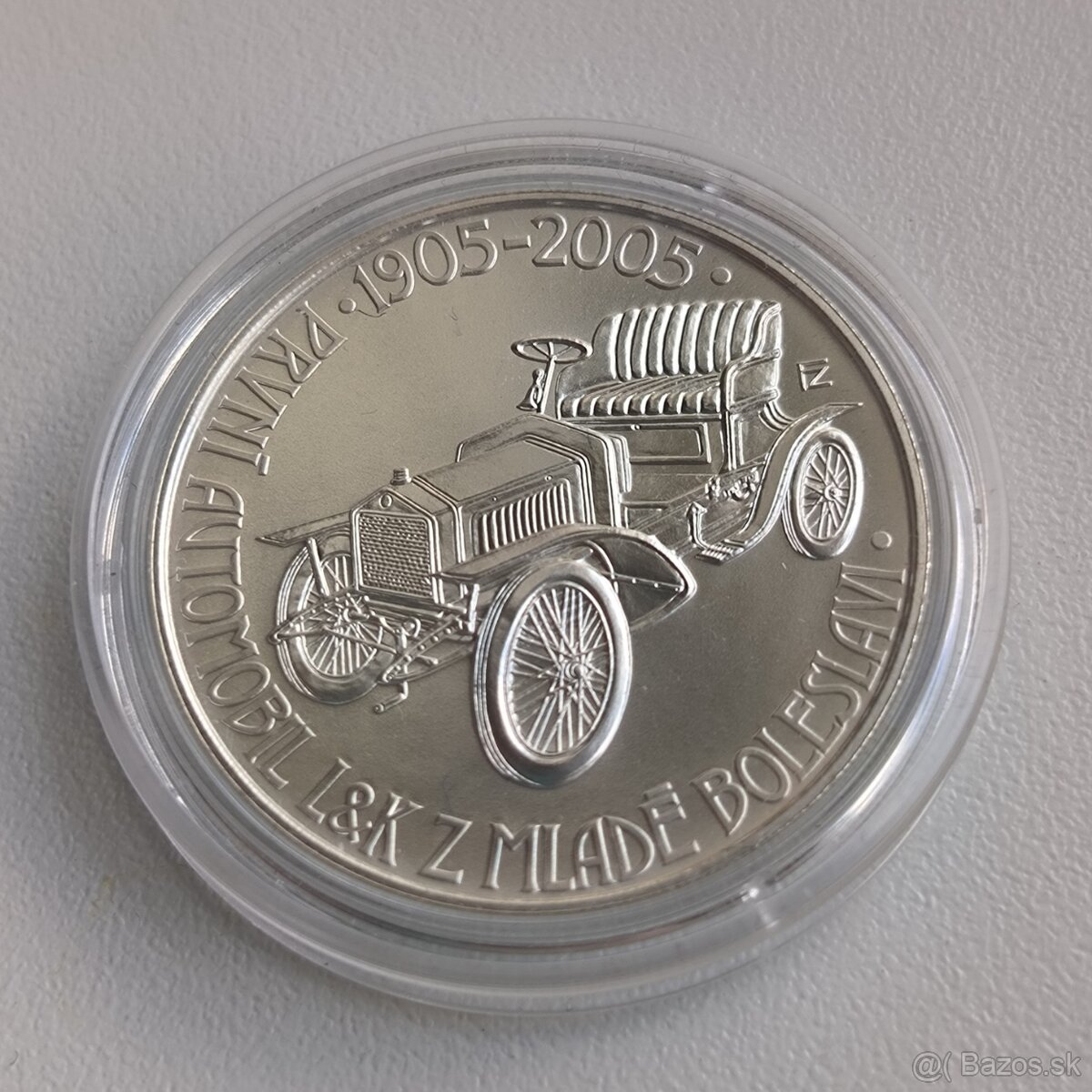 Strieborná 200 kč 2005 - Škoda Laurin Klement