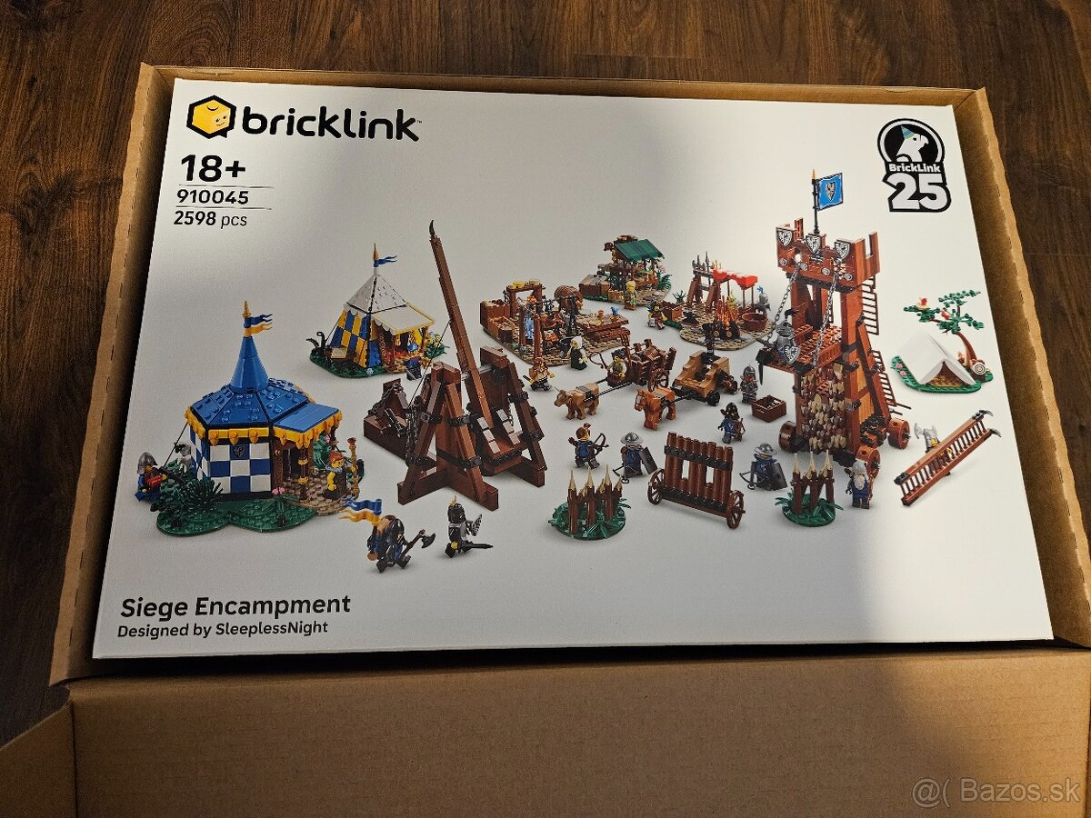 Predam Lego Bricklink 910045 Obliehaci tabor