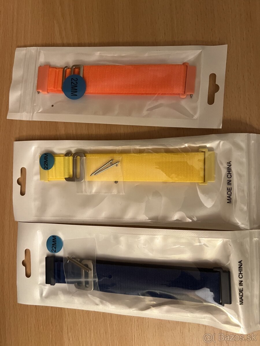 Predam nové nepoužité náramky na hodinky 22mm