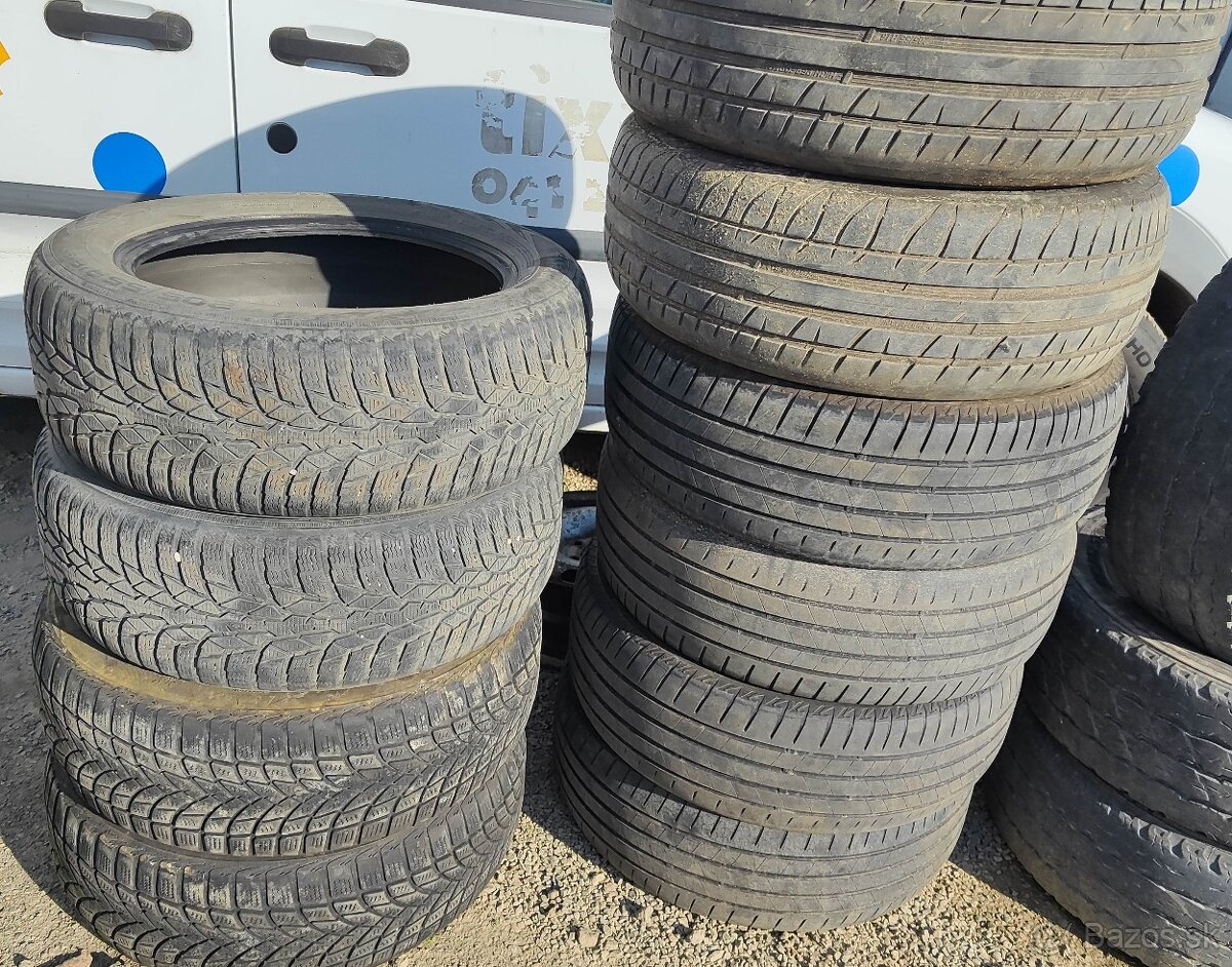 205/55 R16 letné a zimné pneumatiky - rôzne druhy
