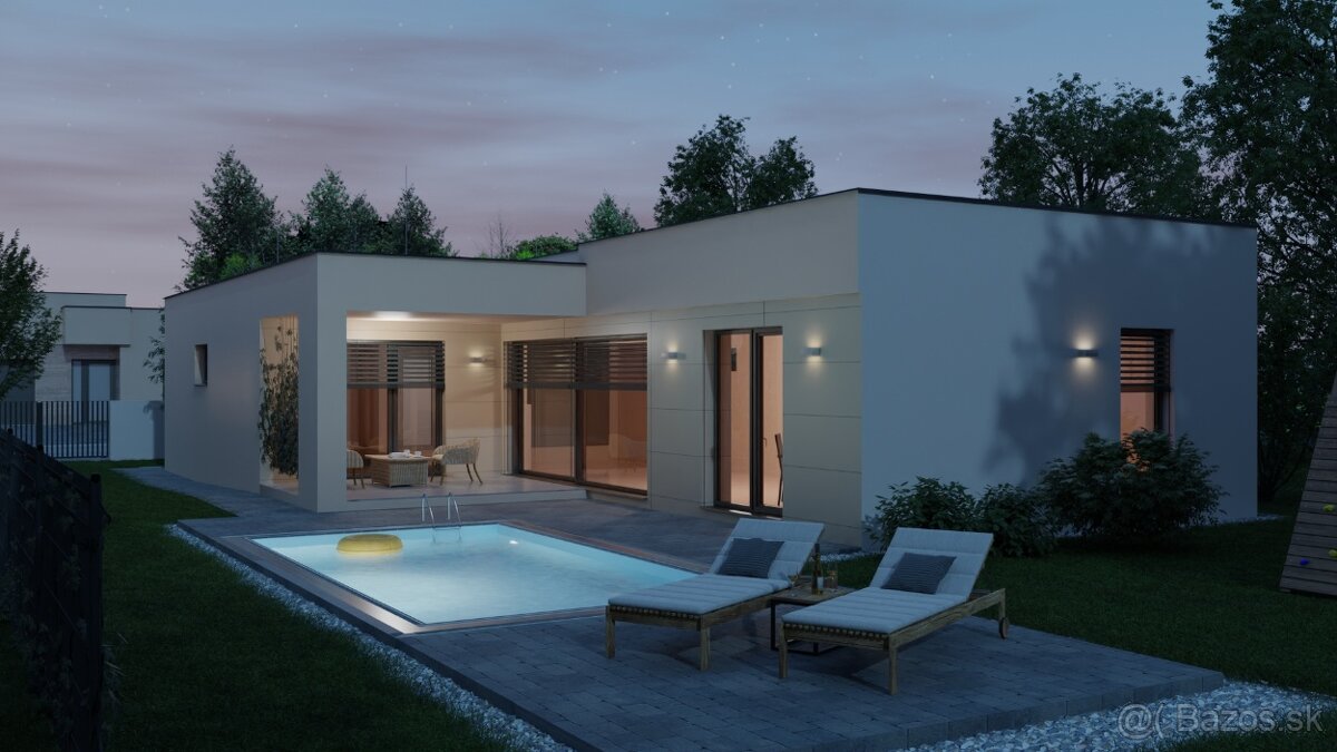 Na Predaj už čoskoro - Moderný bungalov s bazénom Šamorín