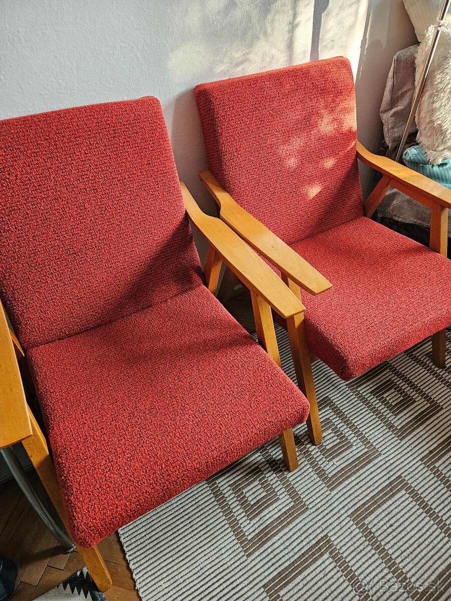 Retro kreslá