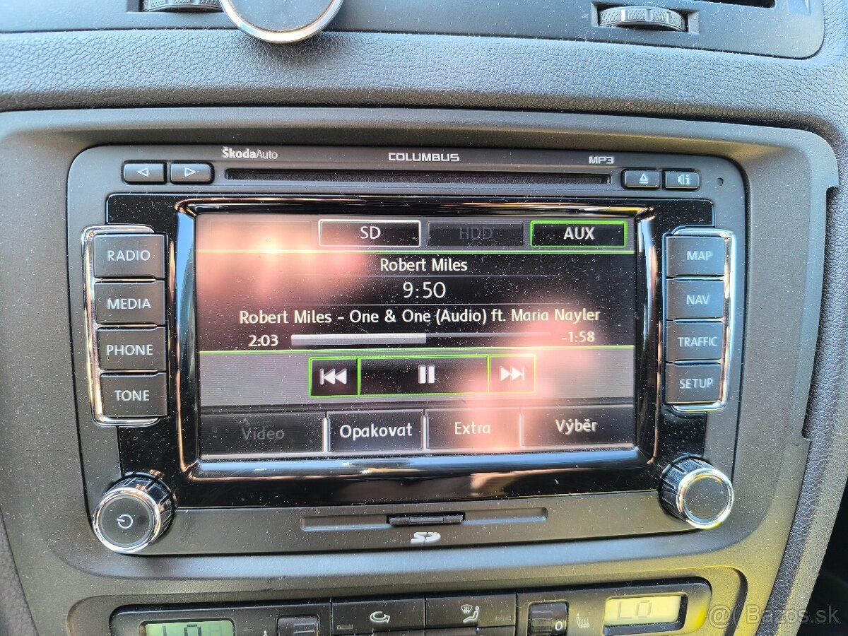 Columbus rádio škoda